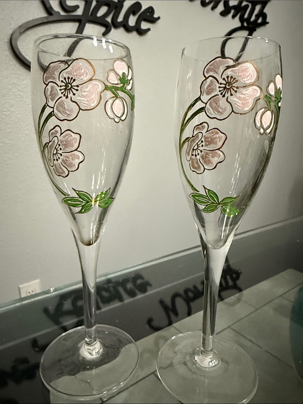 Perrier-Jouët Champagne Flutes